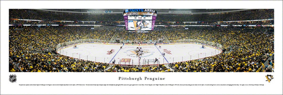 Pittsburgh Penguins - Center Ice at PPG Paints Arena - Unframed