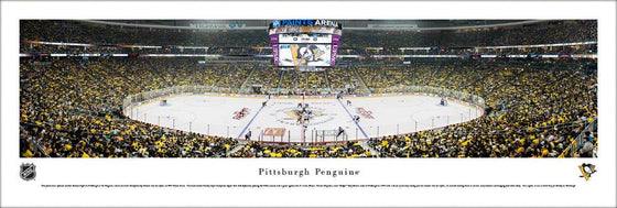 Pittsburgh Penguins - Center Ice at PPG Paints Arena - Unframed - 757 Sports Collectibles