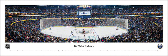 Buffalo Sabres - Center Ice - Unframed - 757 Sports Collectibles