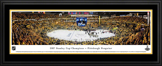 2017 Stanley Cup Champions - Pittsburgh Penguins - Deluxe Frame - 757 Sports Collectibles