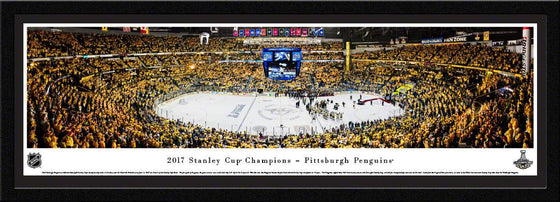 2017 Stanley Cup Champions - Pittsburgh Penguins - Select Frame - 757 Sports Collectibles