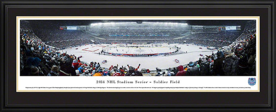 2014 NHL Stadium Series - Penguins - Deluxe Frame - 757 Sports Collectibles