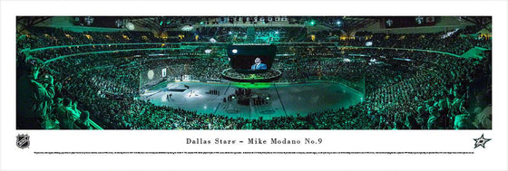 Dallas Stars - Mike Modano - Unframed - 757 Sports Collectibles