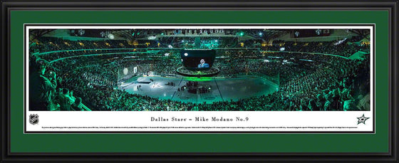 Dallas Stars - Mike Modano - Deluxe Frame - 757 Sports Collectibles
