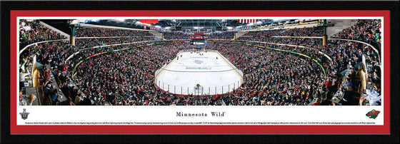Minnesota Wild - End Zone - Select Frame - 757 Sports Collectibles