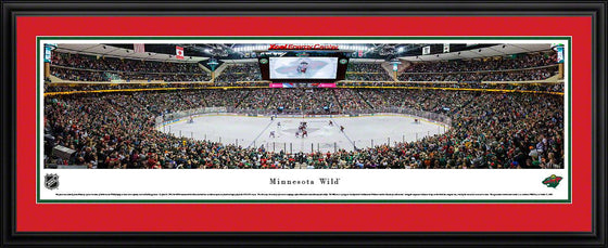 Minnesota Wild - Center Ice - Deluxe Frame - 757 Sports Collectibles