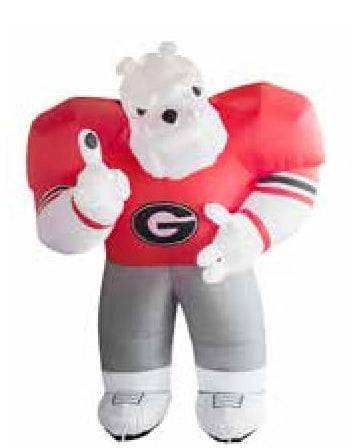 Georgia Bulldogs 7 Ft Tall Inflatable Mascot - 757 Sports Collectibles
