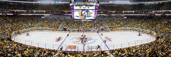 Stadium Panoramic - Pittsburgh Penguins 1000 Piece Puzzle - Center View