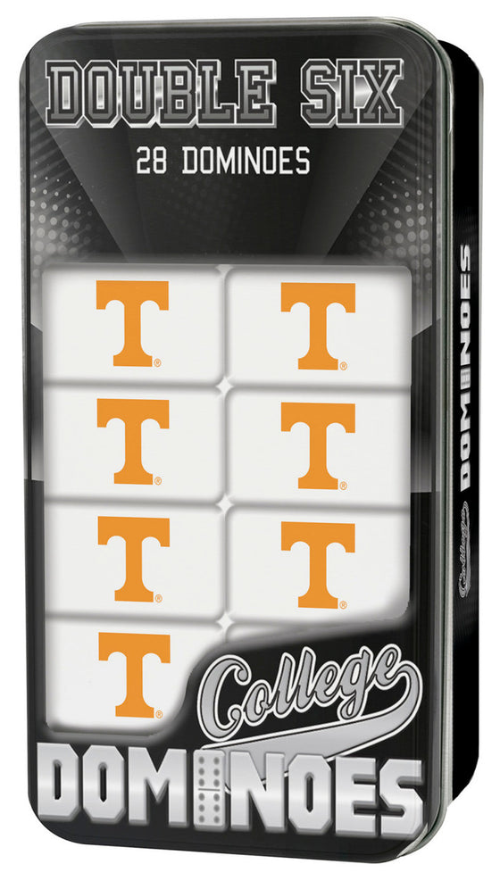 NCAA Tennessee Volunteers 28 Piece Dominoes