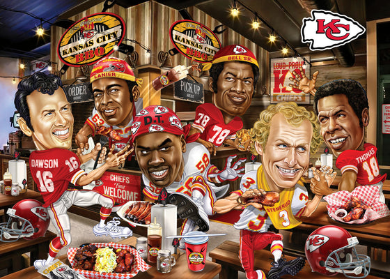 Kansas City Chiefs - All Time Greats 500 Piece NFL Sports Puzzle
