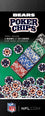 Chicago Bears 100 Piece NFL Poker Chips