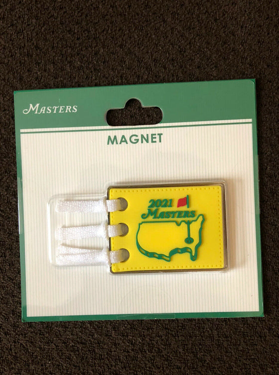 2021 Masters Pin Flag Magnet Golf AGNC BNWT - 757 Sports Collectibles