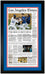 Los Angeles Dodgers 2020 World Series Champions ORIGINAL Newspaper Set Framed!