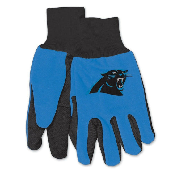 NFL-Wincraft NFL Two Tone Cotton Jersey Gloves- Pick Your Team - FREE SHIPPING (Carolina Panthers)