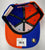 Mitchell and Ness NBA New York Knicks 4 Way Split Snapback Hat, Cap, New