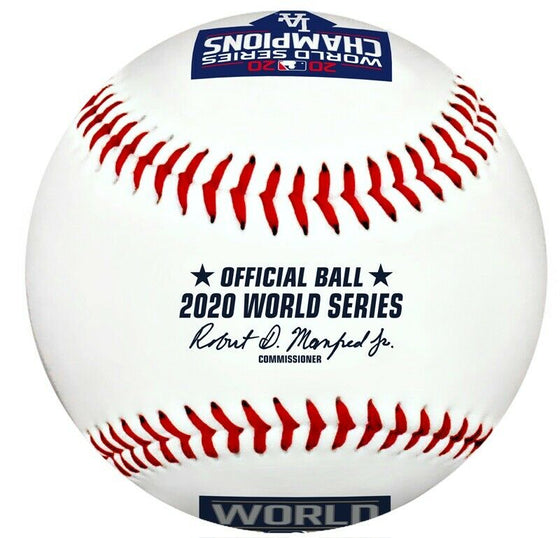 2020 MLB World Series Los Angeles Dodgers Champions Souvenir Replica Baseball