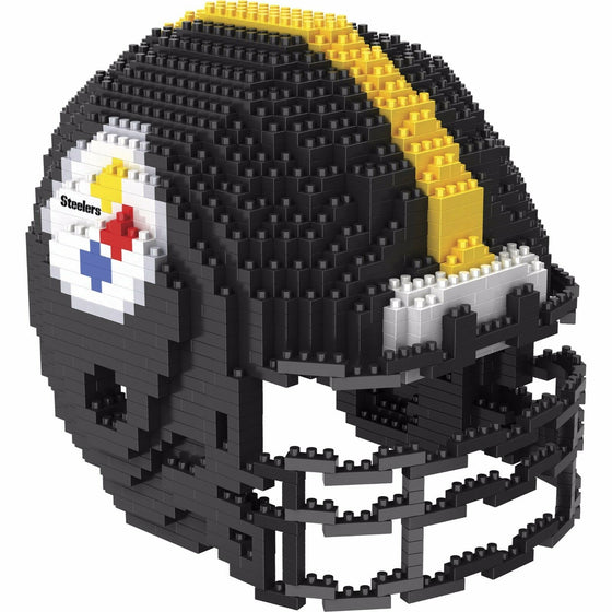 NFL BRXLZ Team Helmet 3-D Construction Block Set, PICK YOUR TEAM, Free Ship! (Pittsburgh Steelers)