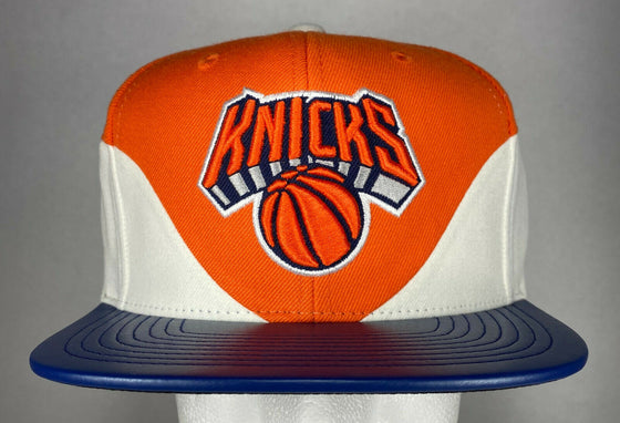 Mitchell and Ness NBA New York Knicks Pebble Bell Curve Hat, Cap, New