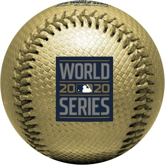 2020 World Series Los Angeles Dodgers Champions Gold Souvenir Replica Baseball
