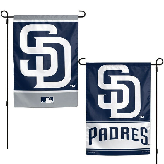 MLB 12x18 Garden Flag Double Sided - Pick Your Team - FREE SHIPPING (San Diego Padres)