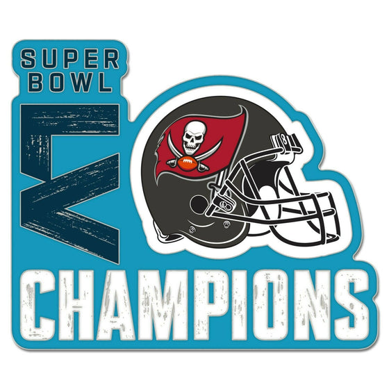 Tampa Bay Buccaneers Super Bowl 55 Champions Helmet Lapel Pin