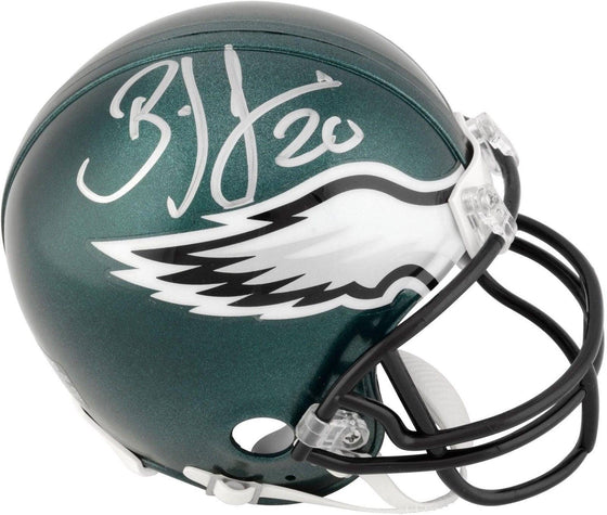 NFL Brian Dawkins Philadelphia Eagles Signed Mini Helmet JSA - 757 Sports Collectibles