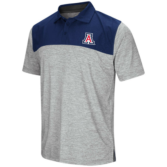 Arizona Wildcats NCAA "Clear Sailing" Men's Performance Woven Polo Shirt