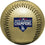 2020 World Series Los Angeles Dodgers Champions Gold Souvenir Replica Baseball