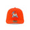 Miami Marlins New Era MLB On-Field "Low Profile" Road 59FIFTY Fitted Hat-Orange - 757 Sports Collectibles
