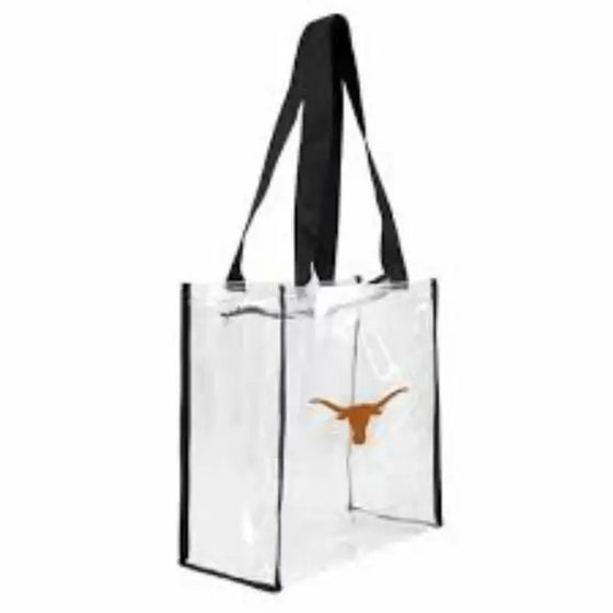 Texas Longhorns Tote Clear Square Stadium Alternate Special Order - 757 Sports Collectibles