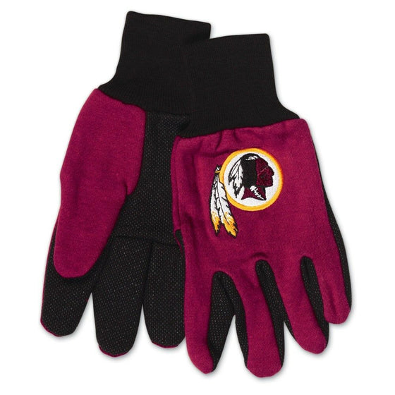 NFL-Wincraft NFL Two Tone Cotton Jersey Gloves- Pick Your Team - FREE SHIPPING (Washington Redskins)