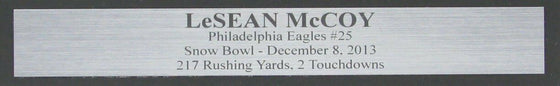 LeSean McCoy Philadelphia Eagles Signed Autographed 16x20 Photo Framed JSA COA - 757 Sports Collectibles