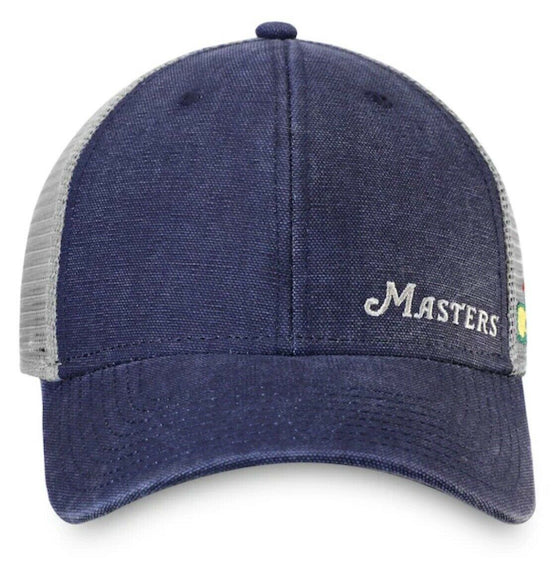 2021 Masters Augusta National Navy Logo Mesh Men's Hat Golf Cap Gift ANGC - 757 Sports Collectibles