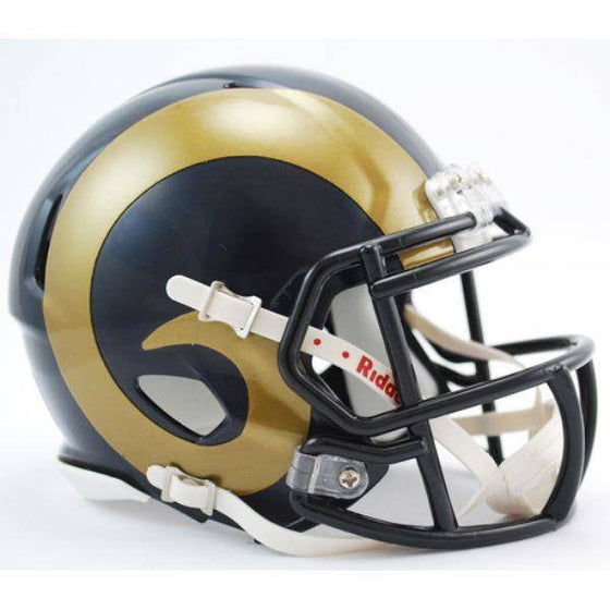 Los Angeles Rams NFL Speed Mini Helmet - 757 Sports Collectibles