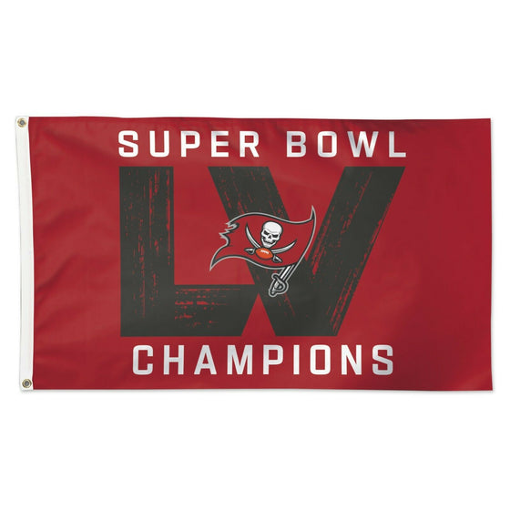 Tampa Bay Buccaneers Super Bowl 55 Champions 3x5 Flag