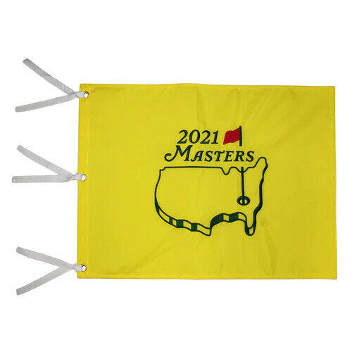 New 2021 Masters Tournament Golf Flag Embroidered Pin Flag Augusta National - 757 Sports Collectibles