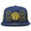 Washington Wizards 202 GOLD AREA CODE Snapback Mitchell & Ness NBA Hat - Navy