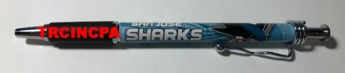 Officially Licensed NHL Ball Point Pen(4 pack) - Pick Your Team - FREE SHIPPING (San Jose Sharks)