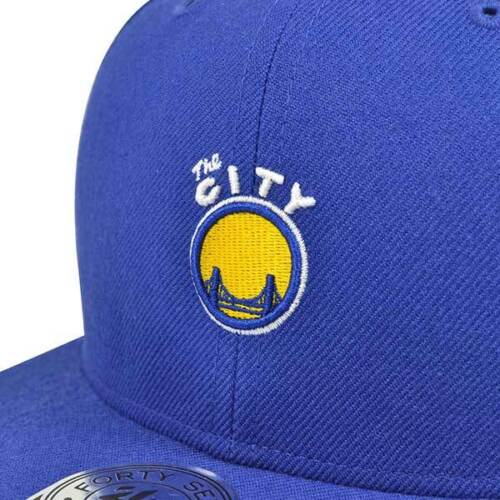 Golden State Warriors CENTERFIELD Mini Logo Snapback 47 Captain NBA Hat
