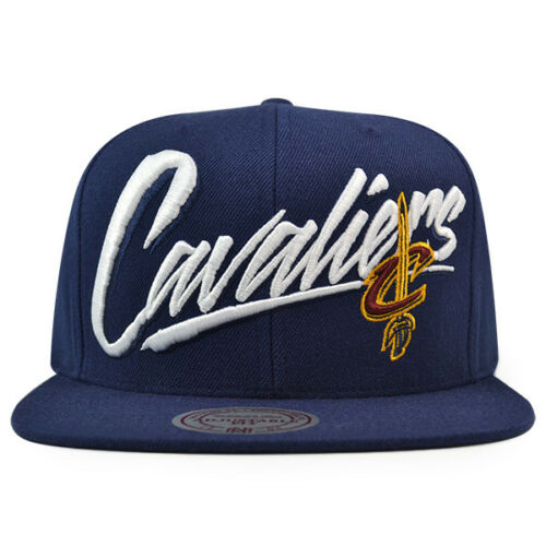 Cleveland Cavaliers VICE SCRIPT Snapback Mitchell & Ness NBA Adjustable Hat