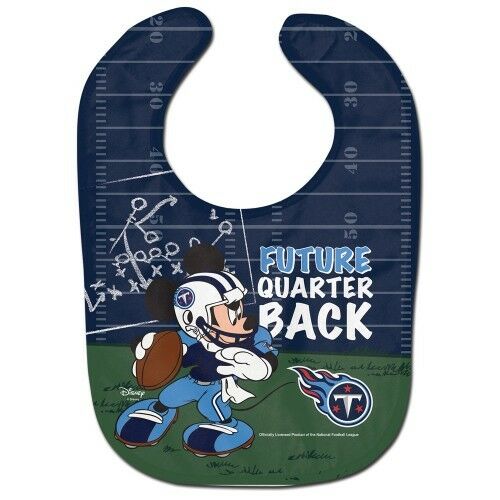 NFL Disney All Pro Baby Bib - PICK YOUR TEAM - FREE SHIPPING (Tennessee Titans)
