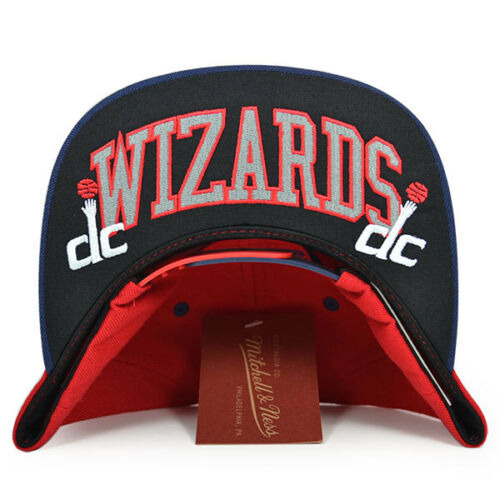 Washington Wizards "dc" Arch Undervisor Snapback Mitchell & Ness NBA Hat