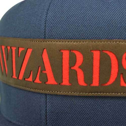 Washington Wizards LASER CUT LEATHER Snapback Mitchell & Ness NBA Hat