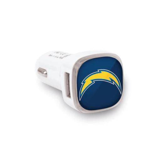 NFL San Diego Chargers Dual USB Car Charger - 757 Sports Collectibles