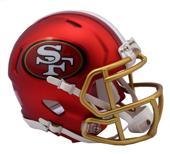 San Francisco 49ers Riddell Blaze Alternate Speed Mini Helmet - 757 Sports Collectibles