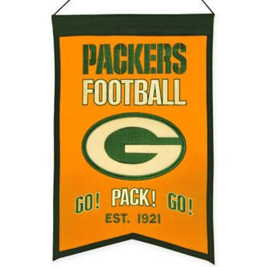 NFL Green Bay Packers Franchise Banner