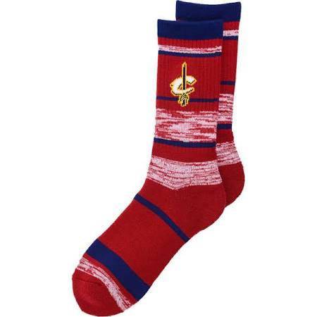 NBA Cleveland Cavaliers RMC Stripe Socks Large 10-13 - 757 Sports Collectibles