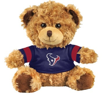Houston Texans 10" Plush Teddy Bear w/ Jersey