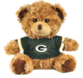 Green Bay Packers 10" Plush Teddy Bear w/ Jersey