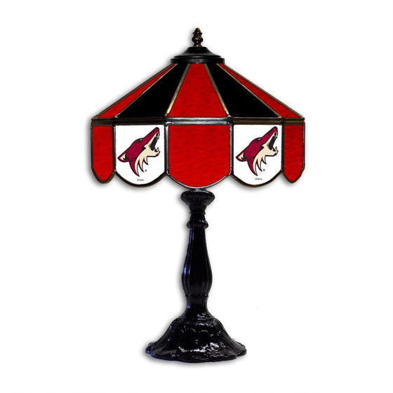 Arizona Coyotes 21' Stained Glass Table Lamp